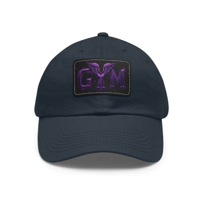 GYM Hat with Leather Patch (Rectangle) - Image 5