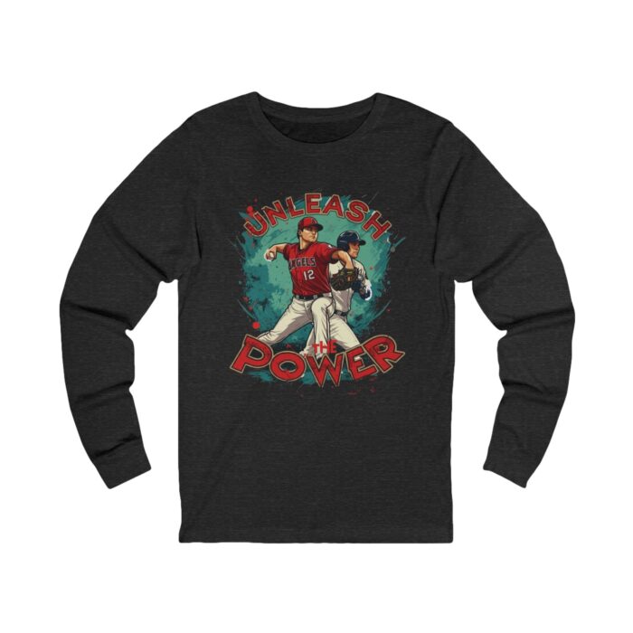 Unleash the power Unisex Jersey Long Sleeve Tee - Image 11
