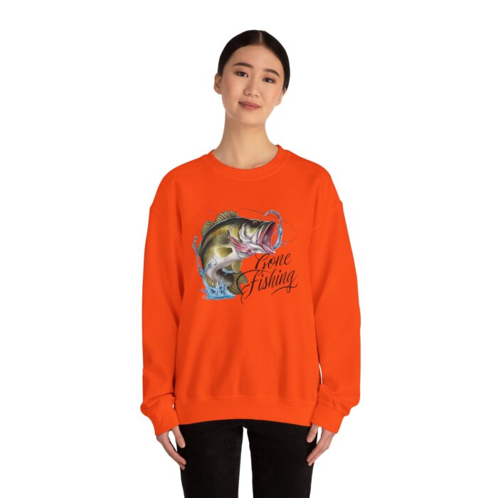 Gone Fishing Unisex Heavy Blend™ Crewneck Sweatshirt - Image 16