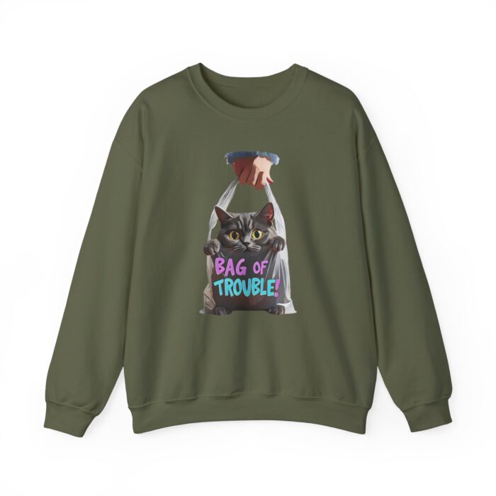 Bag of trouble Unisex Heavy Blend™ Crewneck Sweatshirt - Image 13