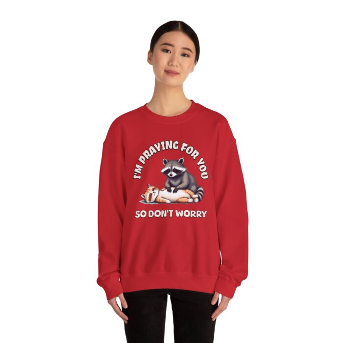 I'm praying for yo Unisex Heavy Blend™ Crewneck Sweatshirt - Image 48