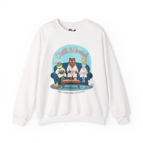 Chill & Unwind Unisex Heavy Blend™ Crewneck Sweatshirt