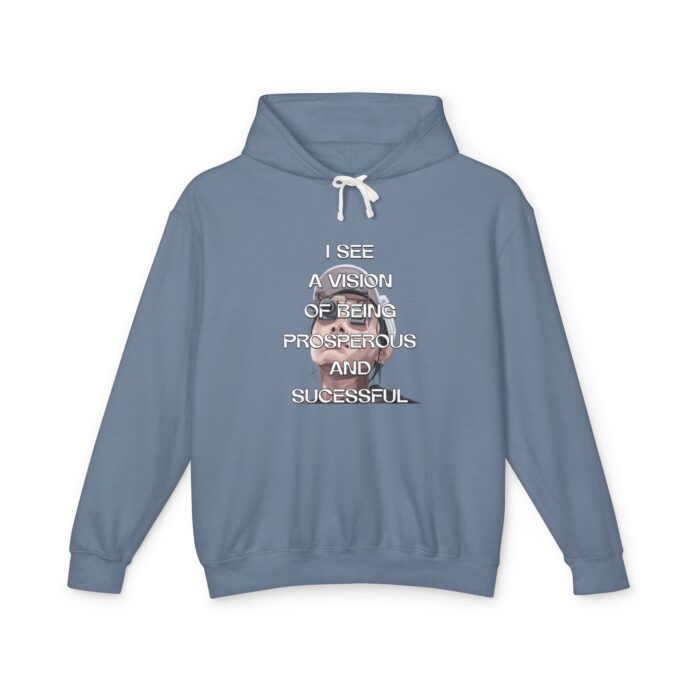 I see a vision Unisex Lightweight Hooded Sweatshirt - Image 13