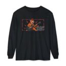 According to the will of God Rockin' Tiger Long Sleeve T-Shirt – Unisex Garment-Dyed Tee