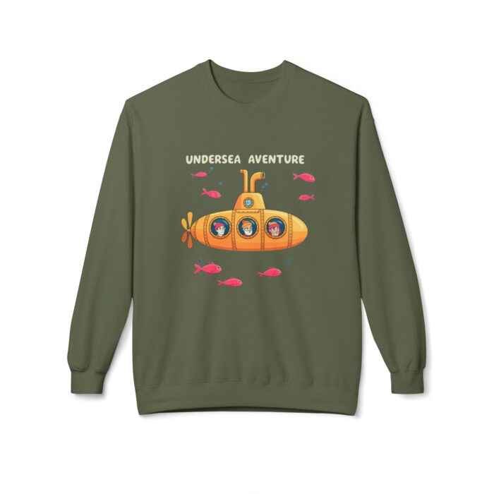 Undersea Adventure Unisex Midweight Softstyle Fleece Crewneck Sweatshirt - Image 5