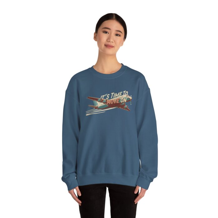 It's time to move on Unisex Heavy Blend™ Crewneck Sweatshirt - Image 24