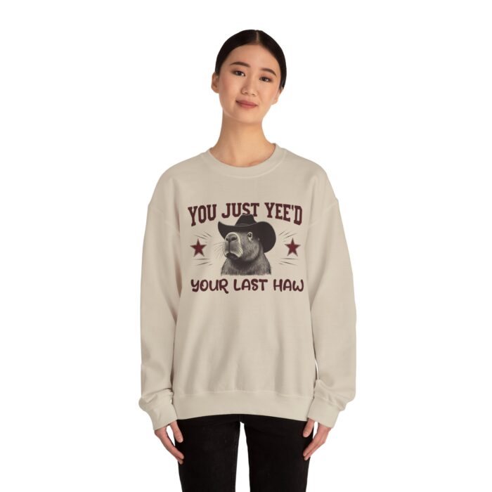 YOU JUST YEE'D YOUR LAST HAW Unisex Heavy Blend™ Crewneck Sweatshirt - Image 12