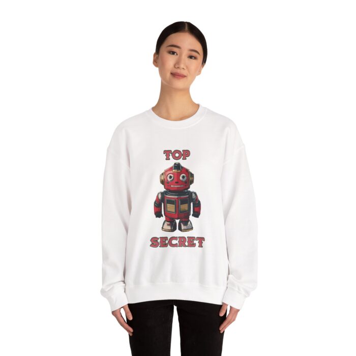 Top secret Unisex Heavy Blend™ Crewneck Sweatshirt - Image 4