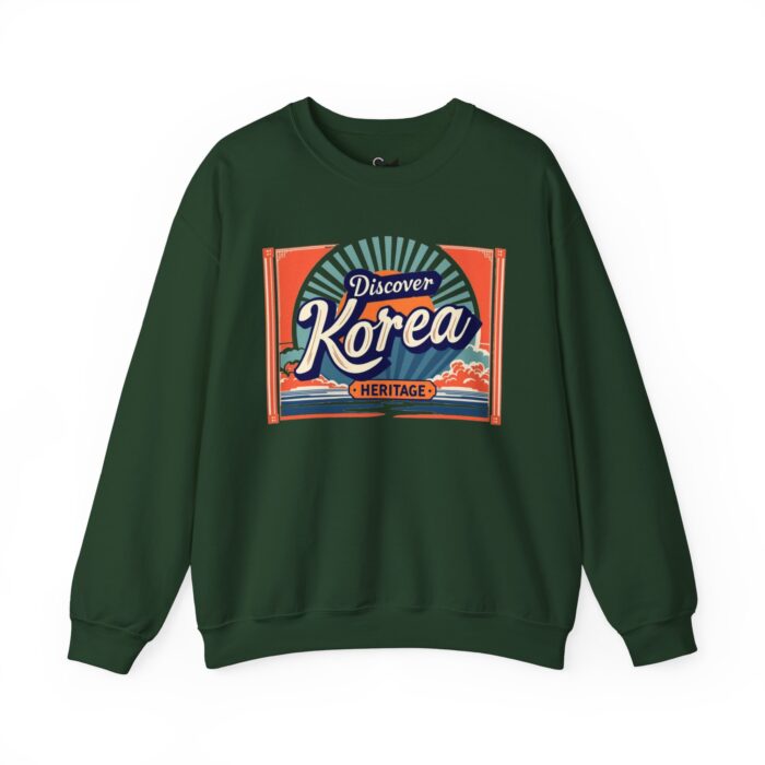 Discover Korea heritage Unisex Heavy Blend™ Crewneck Sweatshirt - Image 21