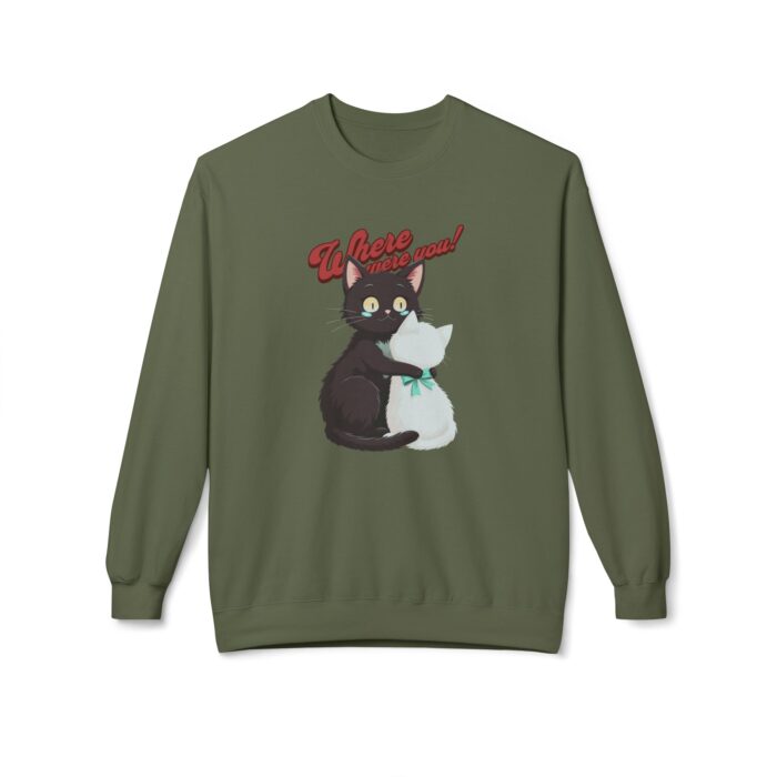 Where were you Unisex Midweight Softstyle Fleece Crewneck Sweatshirt - Image 9