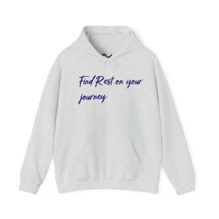 Find Rest on the Journey Unisex Heavy Blend™ Hooded Sweatshirt - Image 5