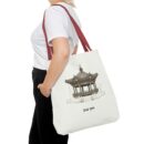 Traditional Korean pavilion Tote Bag (AOP)