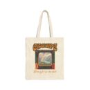 To wonderland Cotton Canvas Tote Bag