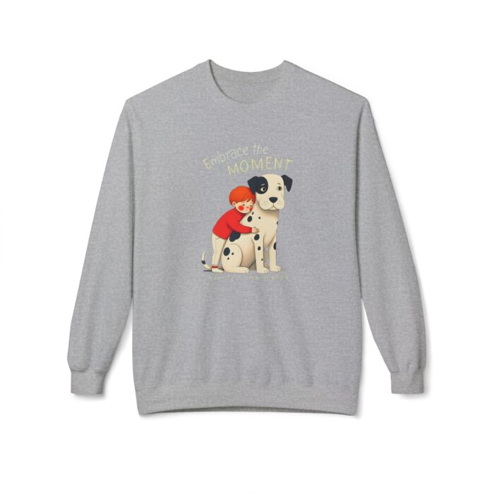Embrace the moments2 Unisex Midweight Softstyle Fleece Crewneck Sweatshirt - Image 13