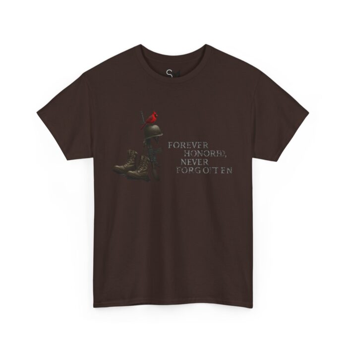 Forever honored, never forgotten Unisex Heavy Cotton Tee - Image 7