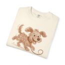 Loyal Dog Sketch Unisex T-Shirt - Fun Pet Lover Tee