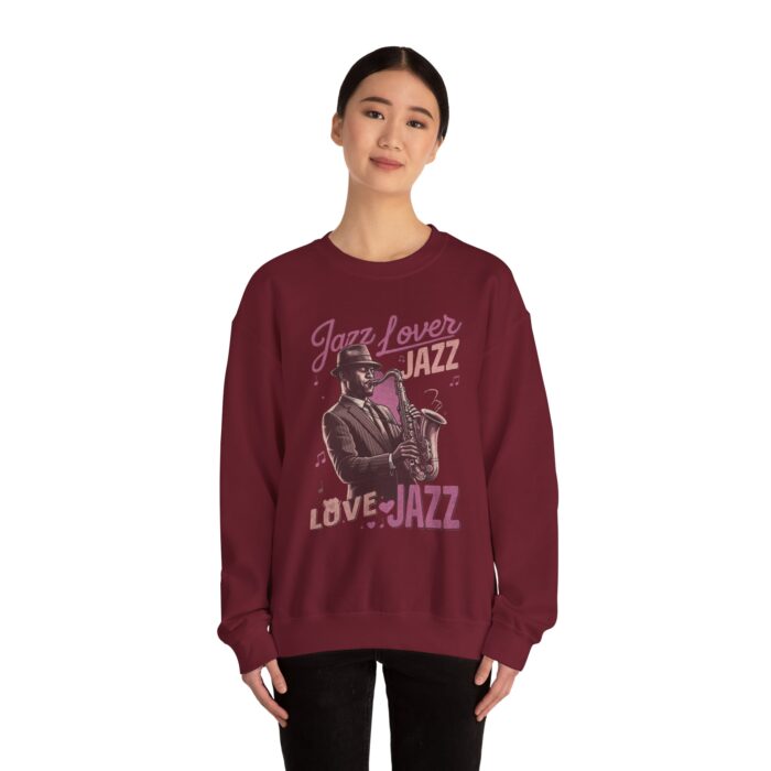 Love Jazz Unisex Heavy Blend™ Crewneck Sweatshirt - Image 40