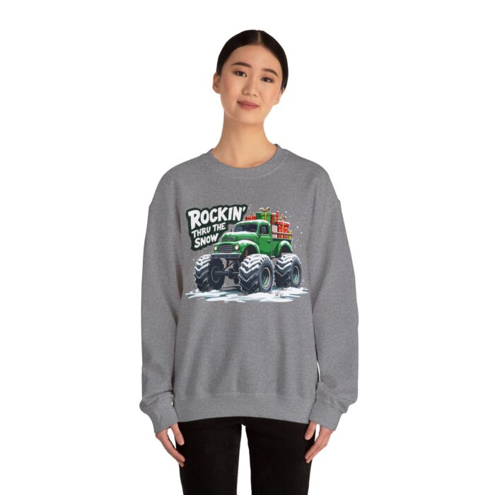 ROCKIN' THRU THE SNOW Unisex Heavy Blend™ Crewneck Sweatshirt - Image 24