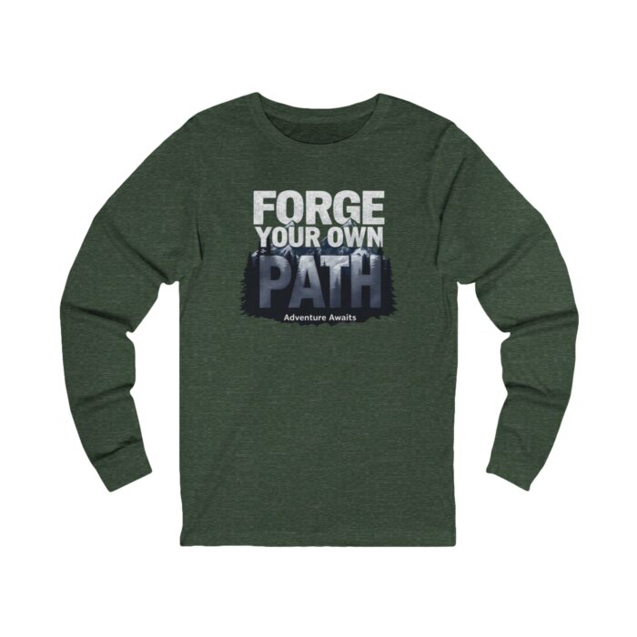 Forge Your Own Path Unisex Jersey Long Sleeve Tee - Image 5