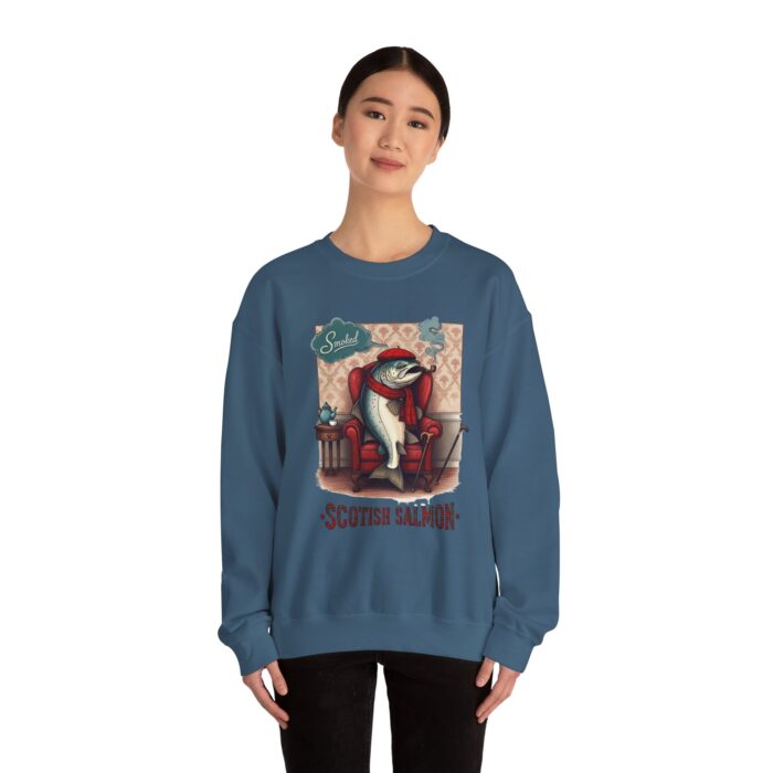 Scottish Salmon Unisex Heavy Blend™ Crewneck Sweatshirt - Image 40