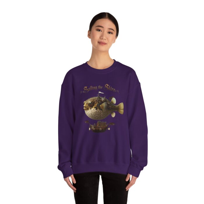 Sailing the skies Unisex Heavy Blend™ Crewneck Sweatshirt - Image 28