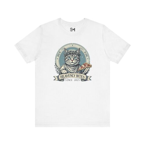"meta_description": "Discover comfort with the Heavenly Bites unisex t-shirt, your new favorite tee.",