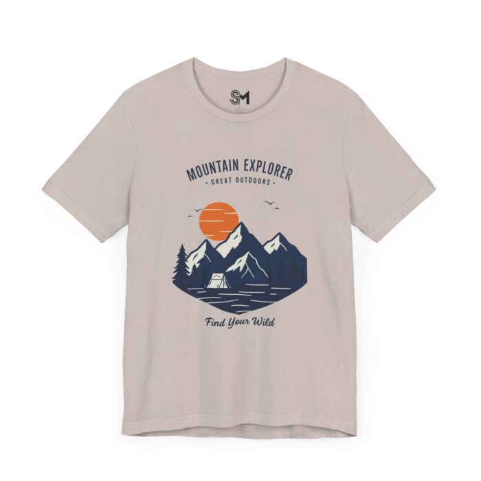Mountain Explorer Unisex Jersey Short Sleeve Tee - Image 23