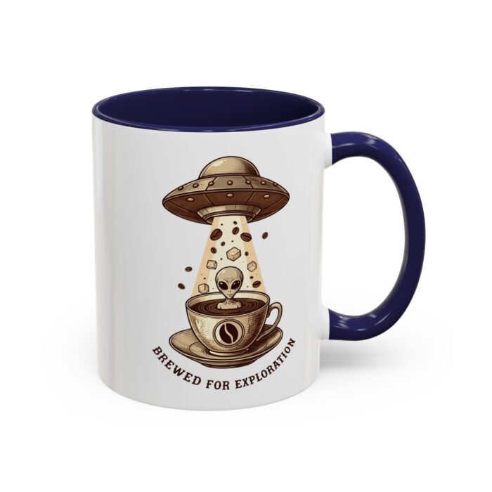 Brewed for exploration Accent Coffee Mug (11, 15oz) - Image 6