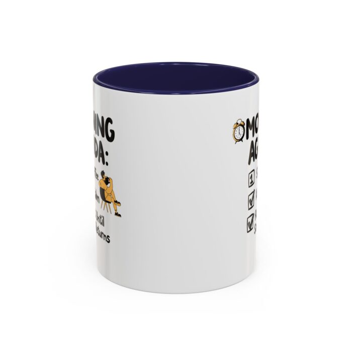 Morning Agenda Accent Coffee Mug (11, 15oz) - Image 5