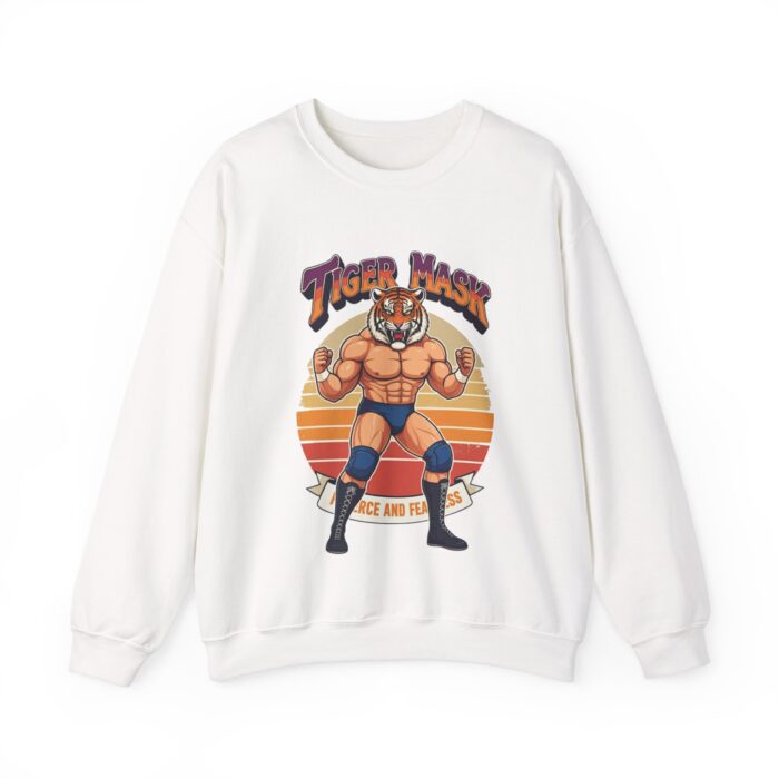 "meta_description": "Shop the Tiger Mask Unisex Heavy Blend™ Sweatshirt for unparalleled comfort and style.",