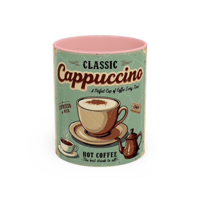 Classic Cappuccino Accent Coffee Mug (11, 15oz) - Image 9