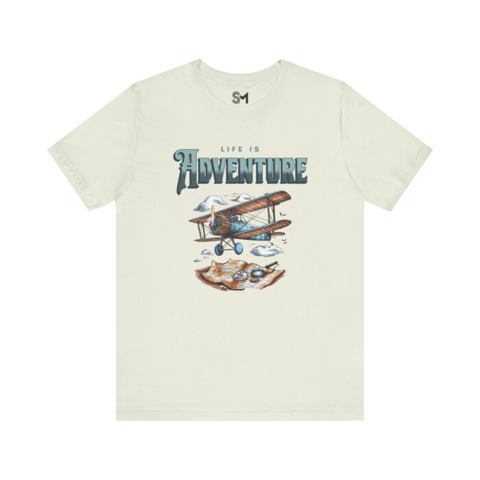 Life is adventure Unisex Jersey Short Sleeve Tee - Image 9