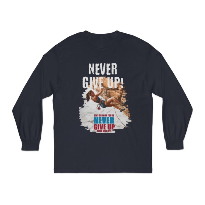 Stay on your focus Unisex Classic Long Sleeve T-Shirt - Image 5
