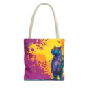 Stylish Hippo Tote Bag (AOP)