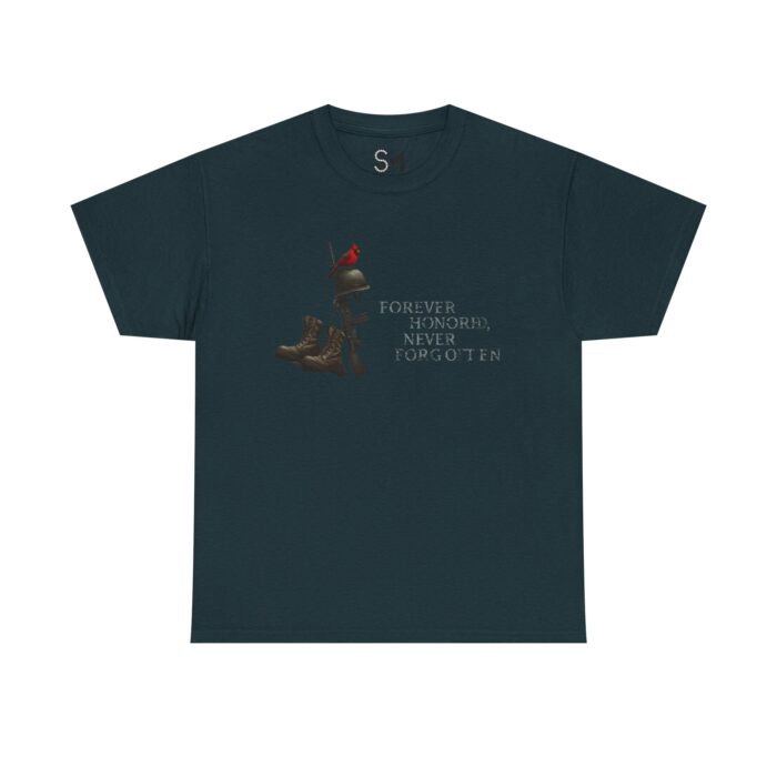 Forever honored, never forgotten Unisex Heavy Cotton Tee - Image 13