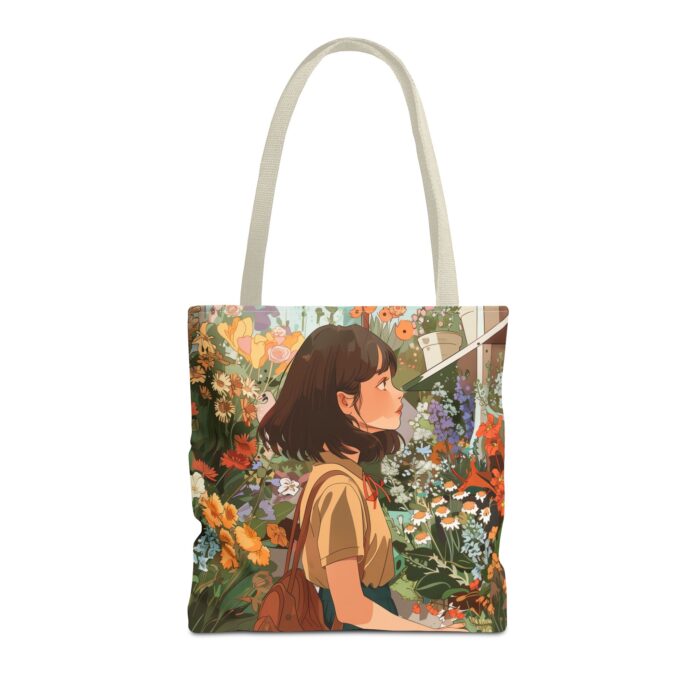 Girl and Flower Shop Tote Bag (AOP) - Image 41