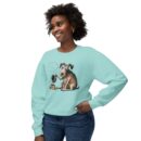 Mornings! Unisex Lightweight Crewneck Sweatshirt