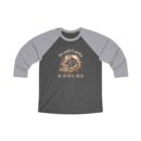 Do until it works Unisex Tri-Blend 34 Raglan Tee