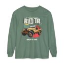 Rider Back in Time Unisex Garment-dyed Long Sleeve T-Shirt