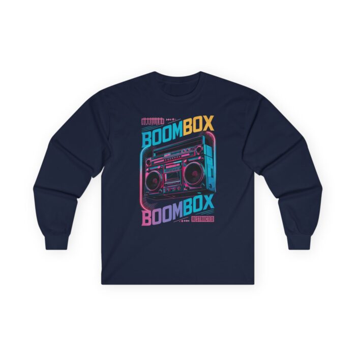 Boom box Unisex Ultra Cotton Long Sleeve Tee - Image 37