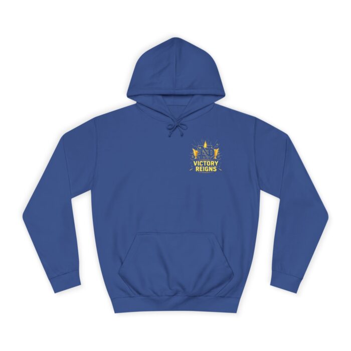 Victory reigns Unisex College Hoodie - Image 13