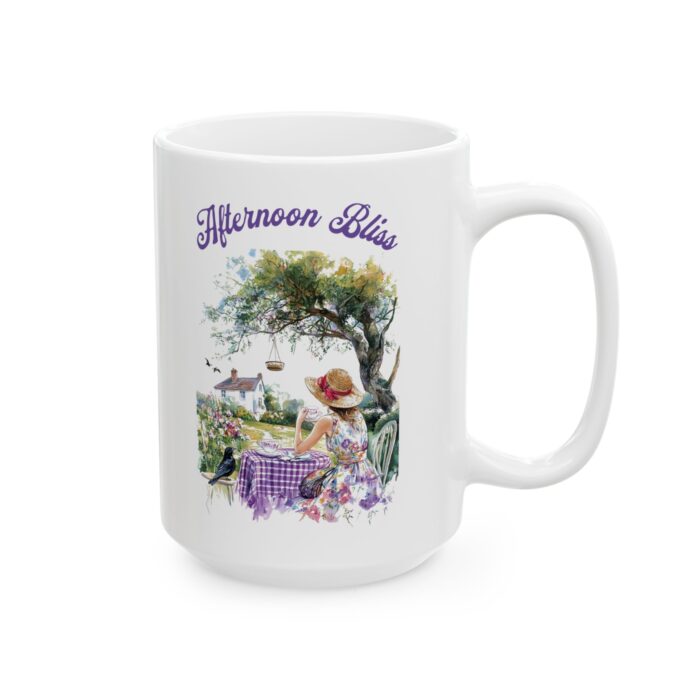 Afternoon Bliss Ceramic Mug, (11oz, 15oz) - Image 8