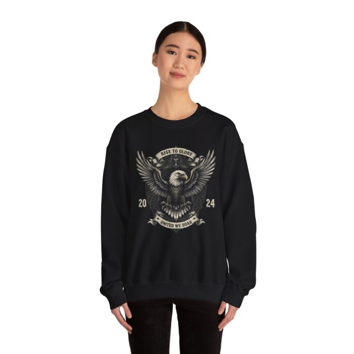 Rise to Glory2 Unisex Heavy Blend™ Crewneck Sweatshirt - Image 4