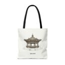 Traditional Korean pavilion Tote Bag (AOP)