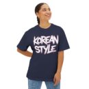 Korean style Unisex Oversized Boxy Tee