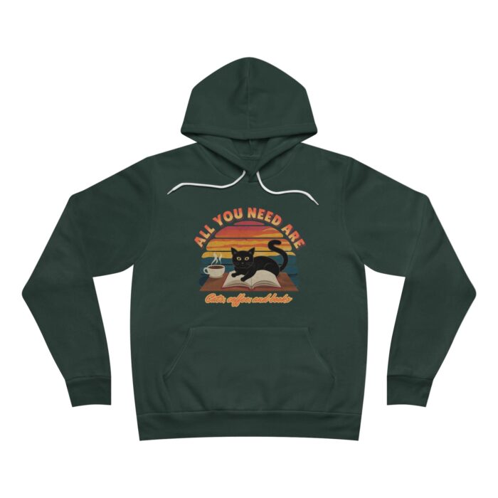 All you need are Unisex Sponge Fleece Pullover Hoodie - Image 3