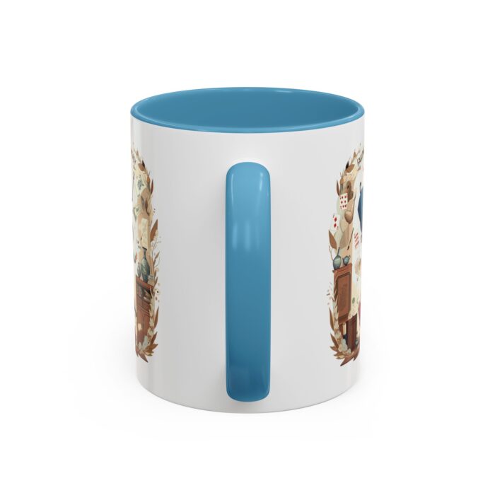 Falling into fantasy Accent Coffee Mug (11, 15oz) - Image 36