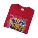 Unisex Garment-Dyed T-Shirt - Colorful 'King' Graphic Tee for Trendsetters