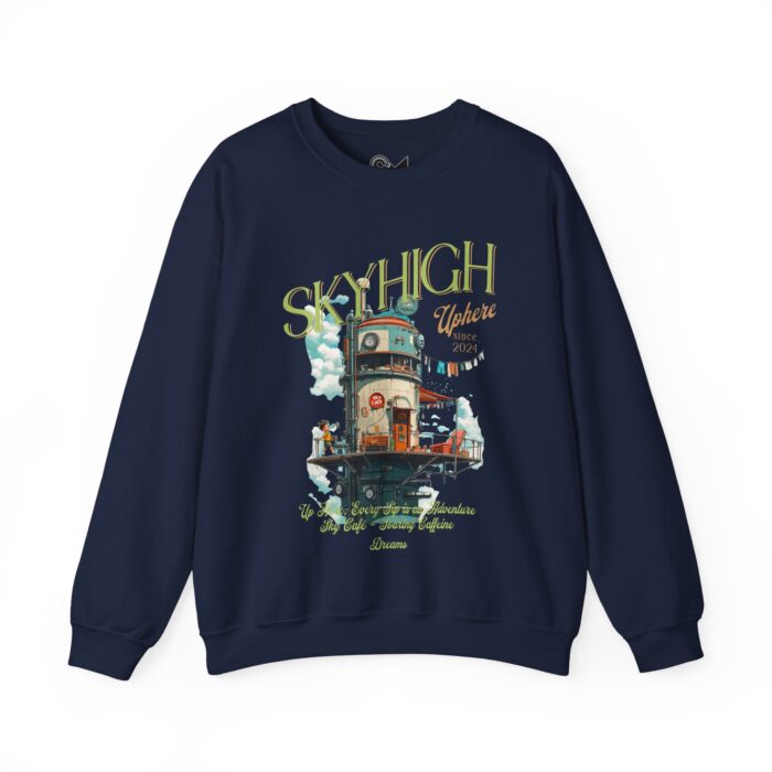 Sky high cafe Unisex Heavy Blend™ Crewneck Sweatshirt - Image 17