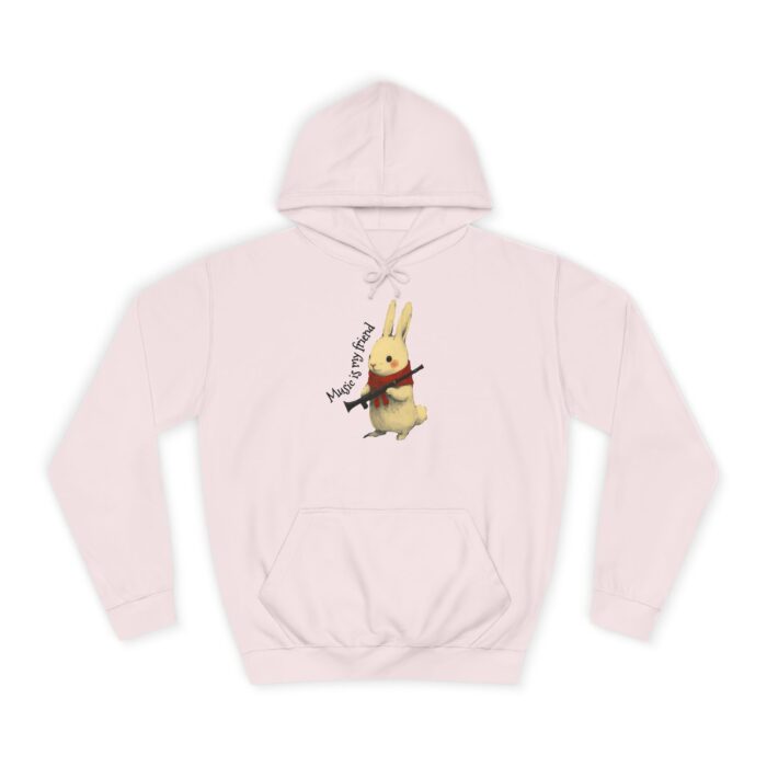 Music is my friend Unisex College Hoodie - Image 9